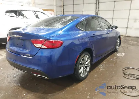 2015 Chrysler 200 S из США, поврежденный, VIN 1C3CCCBG2FN643949